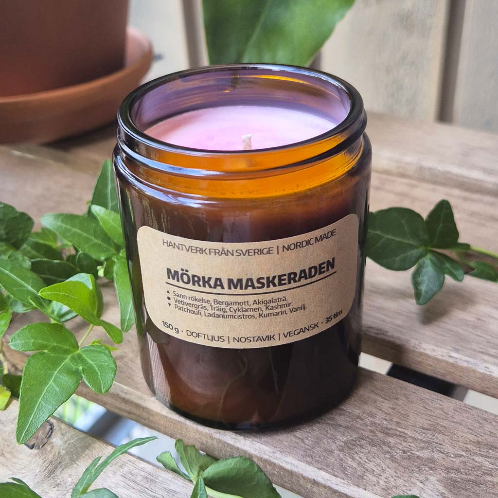 Doftljus Mörka Maskeraden