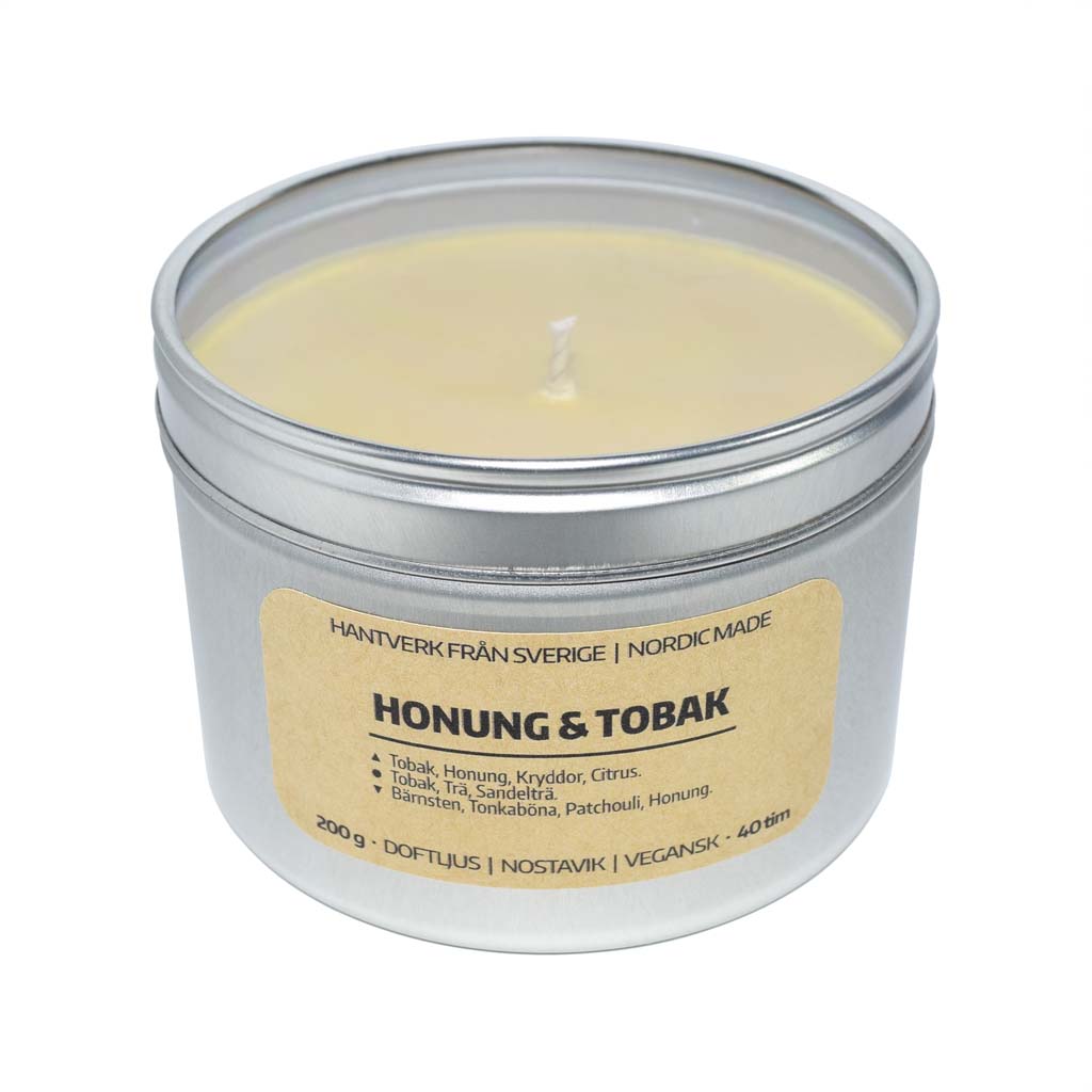 Doftljus Honung & Tobak (Burk)