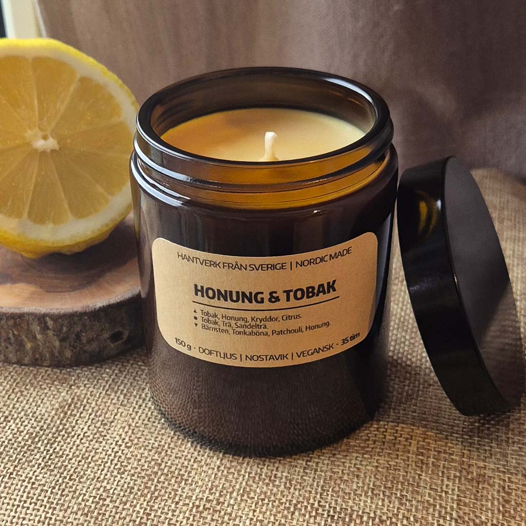 Doftljus Honung & Tobak