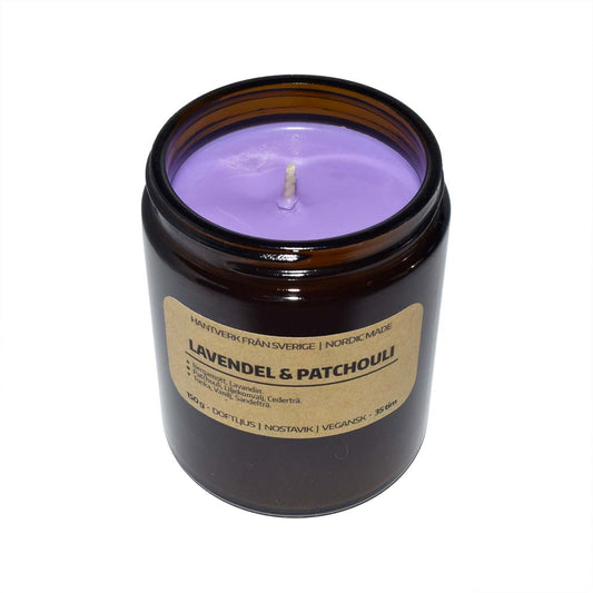 Doftljus Lavendel & Patchouli: Myggljus