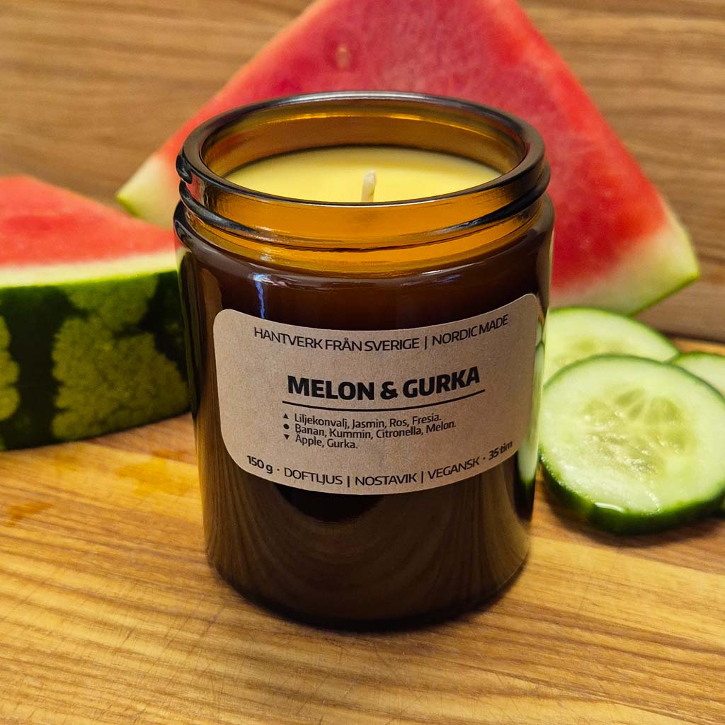 Doftljus Melon & Gurka