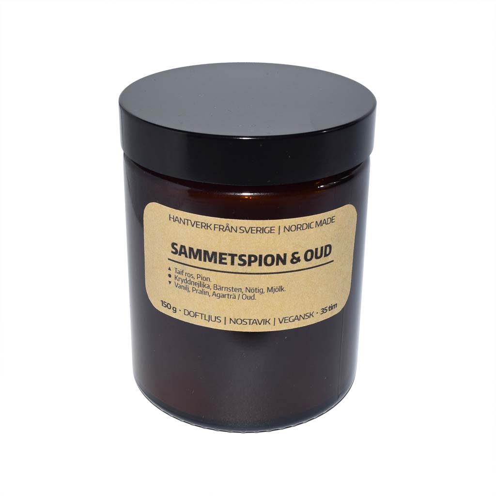 Doftljus Sammetspion & Oud