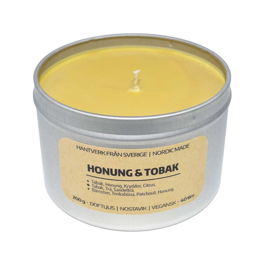 Doftljus Honung & Tobak (Burk)