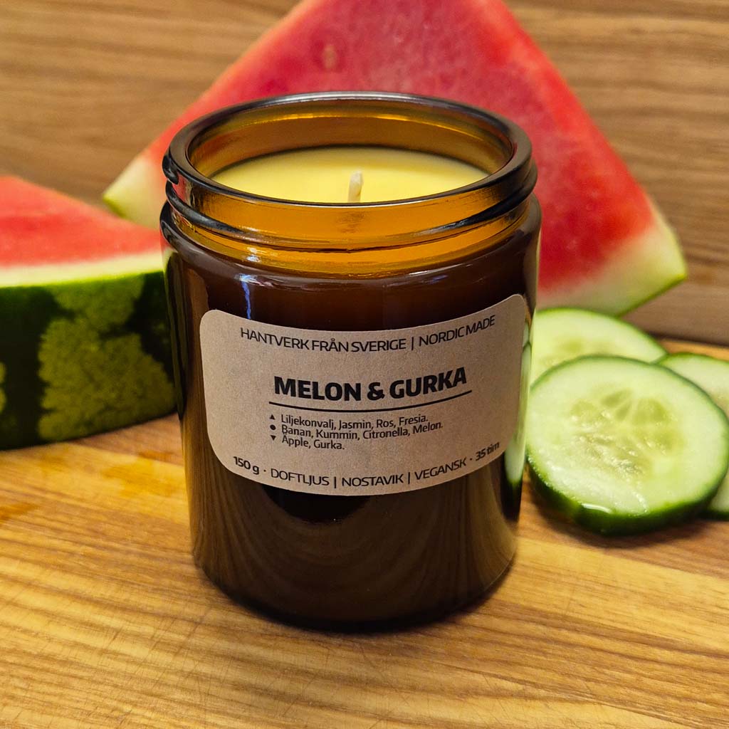 Doftljus Melon & Gurka