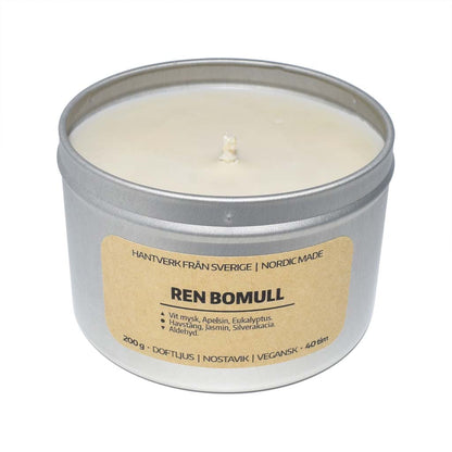 Doftljus Ren Bomull (Burk)